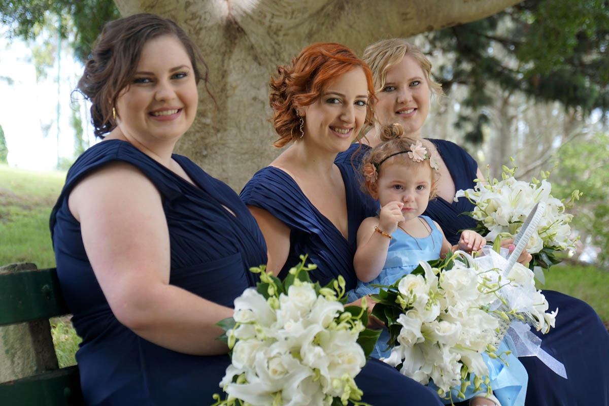 Bridesmaids portrait