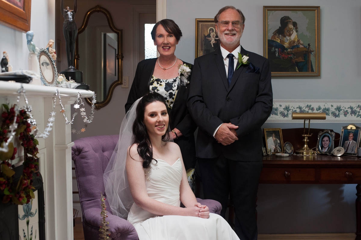 Portrait with parents