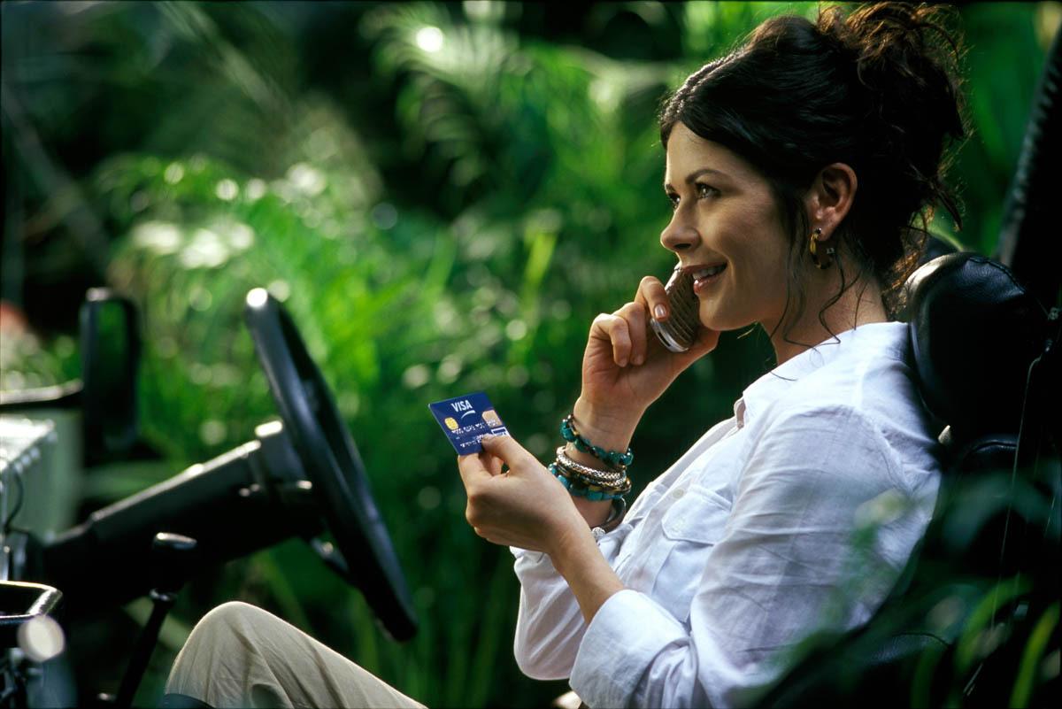 Catherine Zeta-Jones for Visa Card, Asia