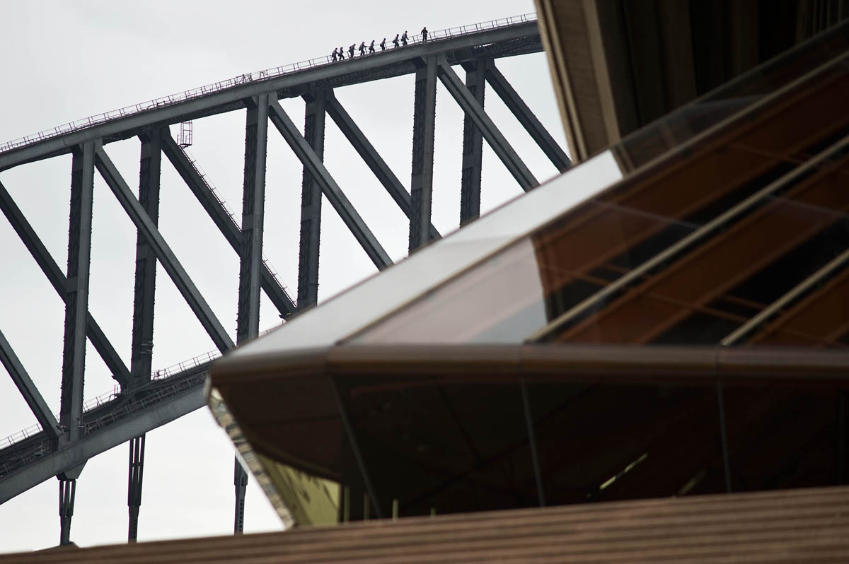Harbour Bridge climb. Sydney
