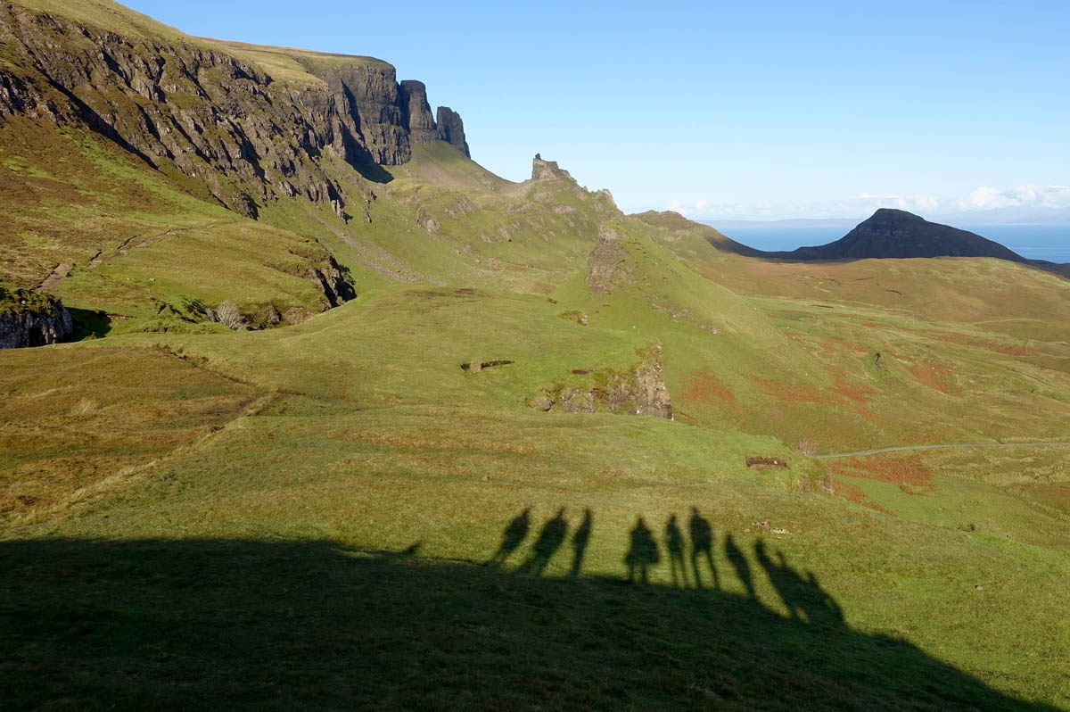 Isle of Skye. Quiraing Walk.UK